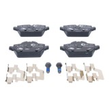 Set placute frana Ate 13046027132, parte montare : Punte spate