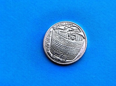 10 Lire 1975 Vatican-UNC-RAR foto