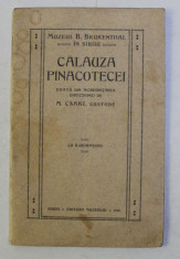 MUZEUL B . BRUKENTHAL - CALAUZA PINACOTECEI de M . CSAKI , 1921, EDITIA I* foto