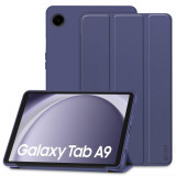 Husa Tech-Protect Smartcase pentru Samsung Galaxy Tab A9 8.7 X110/X115 Albastru inchis