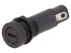 Clemă Siguranțe Cilindrice 10A 250V Neagră