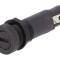 Clemă Siguranțe Cilindrice 10A 250V Neagră