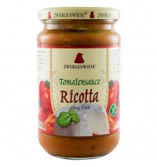 Sos bio de rosii cu ricotta 340g Zwergenwiese foto