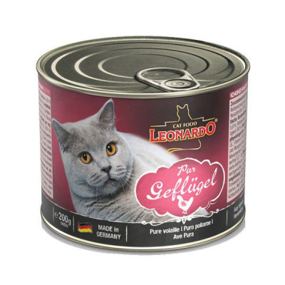 Leonardo conservă pentru pisici - carne de pui 200 g foto