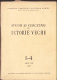 HST C1476 Studii și cercetări de istorie veche 1-4/1957