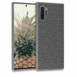 Husa pentru Samsung Galaxy Note 10 Plus, Textil, Gri, 51538.22, Carcasa