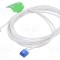 Patch cord RJ45 LOGILINK U/UTP Cat 6a alb 3m
