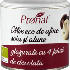 Mix Bio de Afine Soia si Alune In 4 Feluri de Ciocolata Pronat 130gr