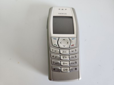 Telefon Nokia 6610i RM-37 folosit argintiu foto