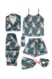 Set pijamale dama, 637BNC1258 - XL, Benicia, Viscoza, Verde