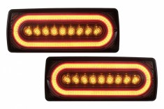 Stopuri Full LED Mercedes W463 G-Class (1989-2017) Semnal Secvential Dinamic Fumuriu Performance AutoTuning