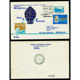 1983 Plic Ocazional Bicentenaire de l&#039;Air et de l&#039;Espace, inseriat, circulat