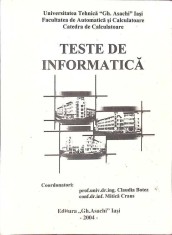 TESTE DE INFORMATICA-CLAUDIA BOTEZ, MITICA CRAUS-332107