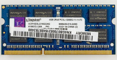 Memorie ram sodimm Kingston 4Gb DDR3 1600Mhz PC3-12800S,1.5V foto