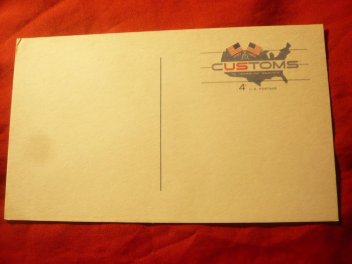 Carte Postala USA cca 1964 - Customs , 4C