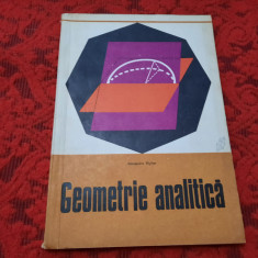 GEOMETRIE ANALITICA ALEXANDRU MYLLER-RF20/2