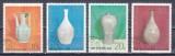 A12 S7 10 - Timbre foarte vechi - Coreea - vase de ceramica - 1977