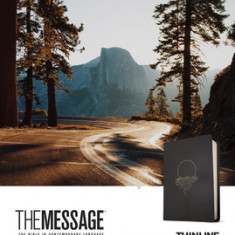 The Message Thinline, Large Print (Leatherlike, Desert Night Black)