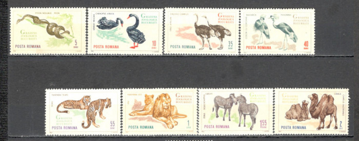 Romania.1964 Animale din Gradina Zoologica Bucuresti ZR.218