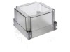 Carcasa Universala FIBOX Policarbonat IP67 IK08 Gri 130x130x125 mm Serie MNX