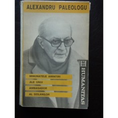 Minunatele amintiri ale unui ambasador al golanilor