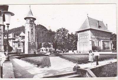 bnk cp Piatra Neamt - Turnul si biserica lui Stefan cel Mare - circulata foto
