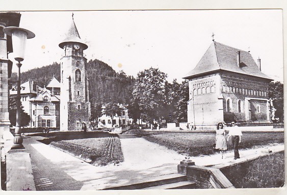 bnk cp Piatra Neamt - Turnul si biserica lui Stefan cel Mare - circulata