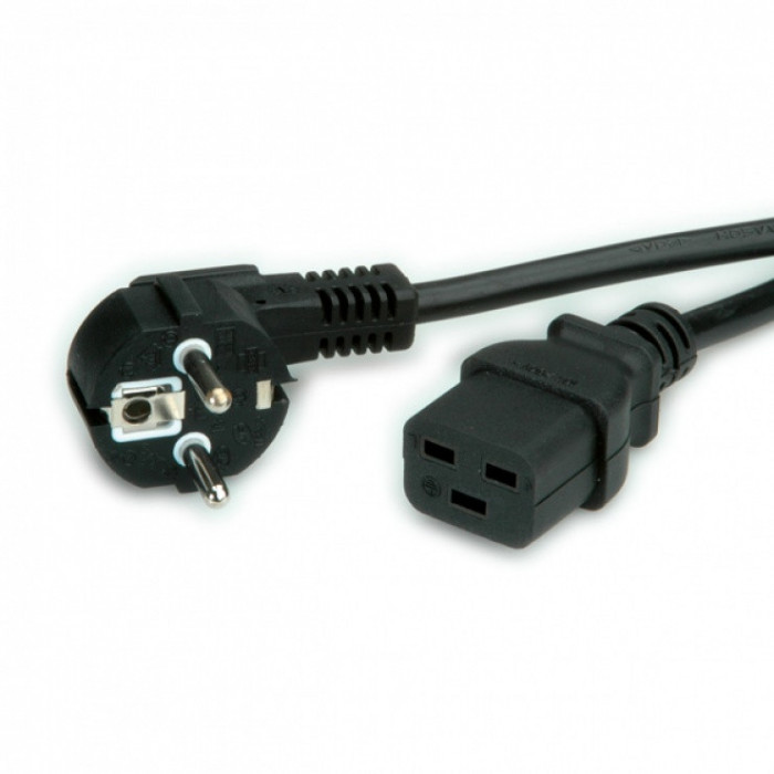 cablu alimentare IEC 320, 20A, negru, 1,2 ml, 2 buc.