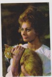 CATRE POSTALA ACTRITA SOFIA LOREN