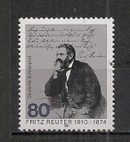 Germania.1985 175 ani nastere F.Reuter-scriitor MG.598