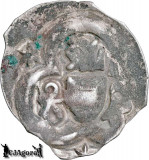 1427-38, Pfennig - Albert al V-lea - Ducatul Austriei (Sf&acirc;ntul Imperiu Roman), Europa, Argint