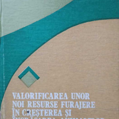 VALORIFICAREA UNOR NOI RESURSE FURAJERE IN CRESTEREA SI INGRASAREA ANIMALELOR-GHEORGHE SALAJAN