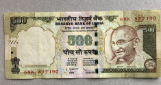 India 500 rupees 2011 foto