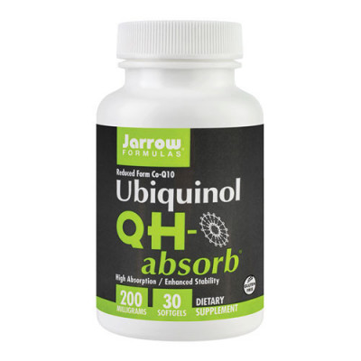 QH-absorb(Co-Q10 200mg), 30cps, Jarrow Formulas foto