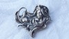 Argint BROSA 1900 art nouveau FRANTA 1900 manopera EXCEPTIONALA unica SPLENDIDA vintage DE EFECT