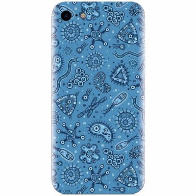 Husa silicon pentru Apple Iphone 5c, Bacteria foto