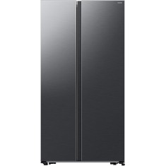 Side by Side Samsung RS57DG400EB4EO, 583 l, No Frost, Iluminare Top LED, Wi-Fi, Negru, Clasa E