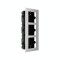 Rama montaj ingropat din otel inoxidabil, 3 module, pentru Interfon modular - HIKVISION DS-KD-ACF3-S