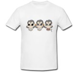 Cumpara ieftin Tricou &quot; 3 maimute &quot;