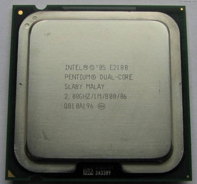 Procesor PC SH Intel Pentium Dual-Core E2180 SLA8Y 2 Ghz 1M LGA 775 foto