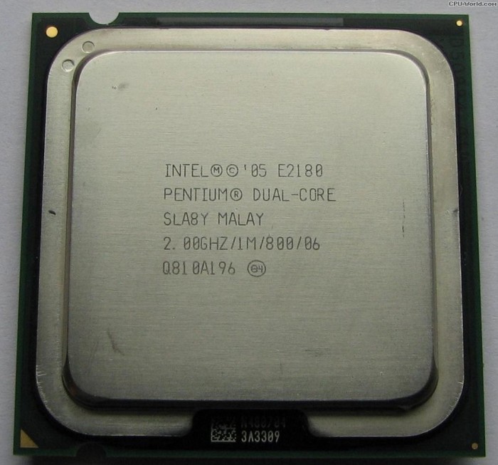 Procesor PC SH Intel Pentium Dual-Core E2180 SLA8Y 2 Ghz 1M LGA 775