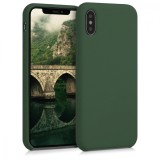 Cumpara ieftin Husa pentru Apple iPhone X / iPhone XS, Silicon, Verde, 42495.80, Carcasa, Kwmobile