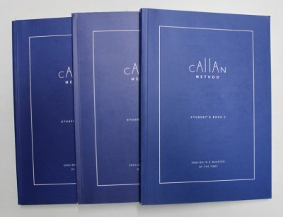 CALLAN METHOD , STUDENT &amp;#039;S BOOK 1,2,3 -VOLUMELE I - IV , 1995 foto