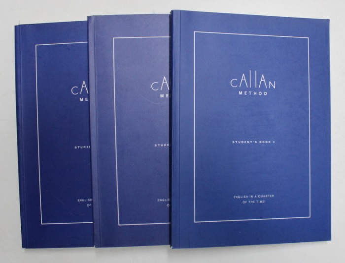 CALLAN METHOD , STUDENT &#039;S BOOK 1,2,3 -VOLUMELE I - IV , 1995