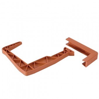 Suport pentru flori Strend Pro HANGPLAST 200/250 mm, Terakota foto