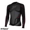 Bluza moto termica (de compresie) Seventy model SD-CT1 culoare: negru/gri &ndash; unisex M/L