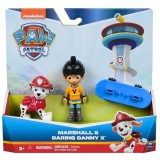Set figurina Paw Patrol - Marshall si Daring Danny X