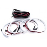 Kit Angel Eyes LED COTTON BMW E39 Facelift pentru inlocuirea inelelor originale 4x127mm