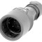 Conector Circular Mufă Tată 3 Pin Nichelat Buccaneer 6000