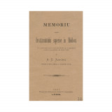 A. D. Xenopol, Memoriu asupra &icirc;nvățăm&acirc;ntului superior &icirc;n Moldova, 1885